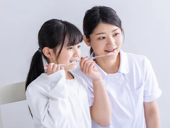 ご自宅での歯みがき・ケア方法の指導