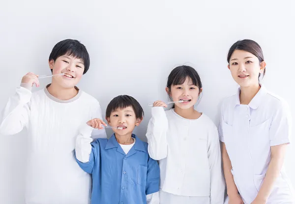 怖がるお子さんがいらっしゃる方へ